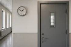Klocka och kalender i häktesmiljö